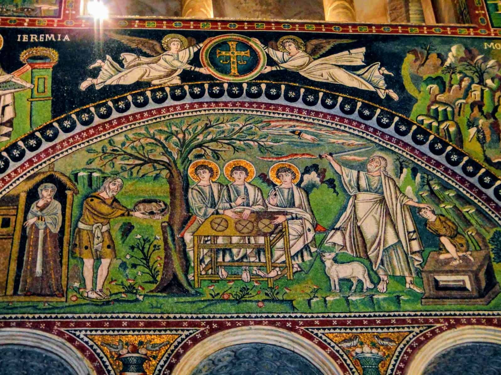 Mosaic in the Basilica of San Vitale in Ravenna (credit: Jerome Levine)