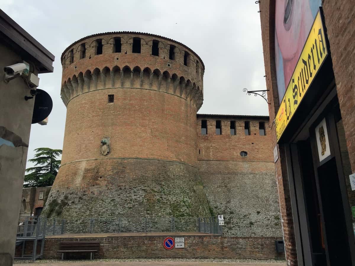 Sforza Castle in Dozza (credit: Jerome Levine)