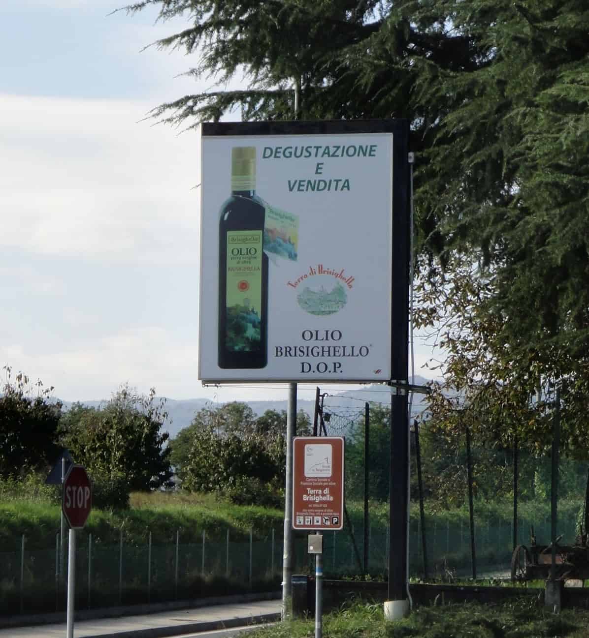 Entrance to Terra di Brisighella cooperative