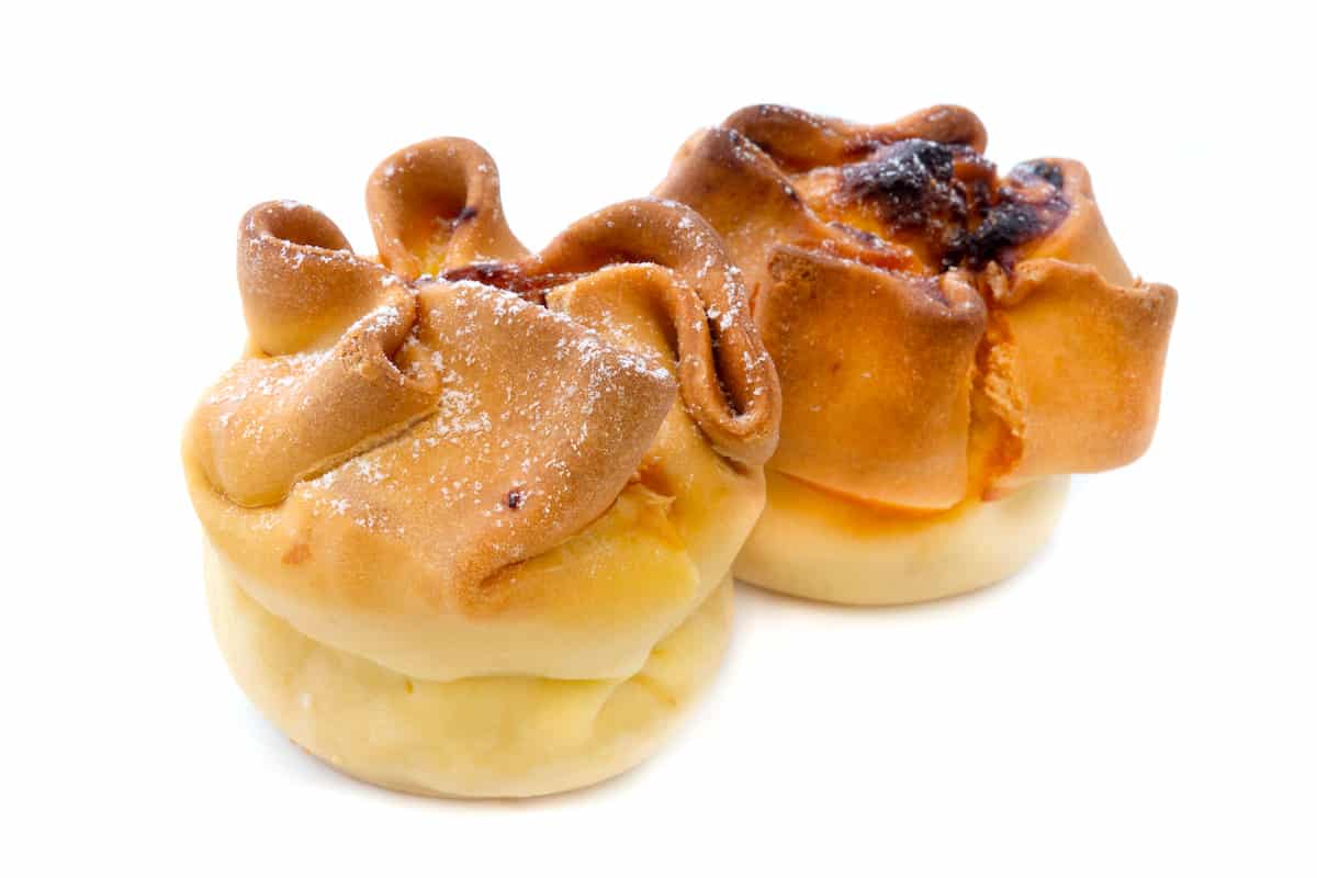 Soffioni, a traditional Easter sweet from the Italian region of Abruzzo