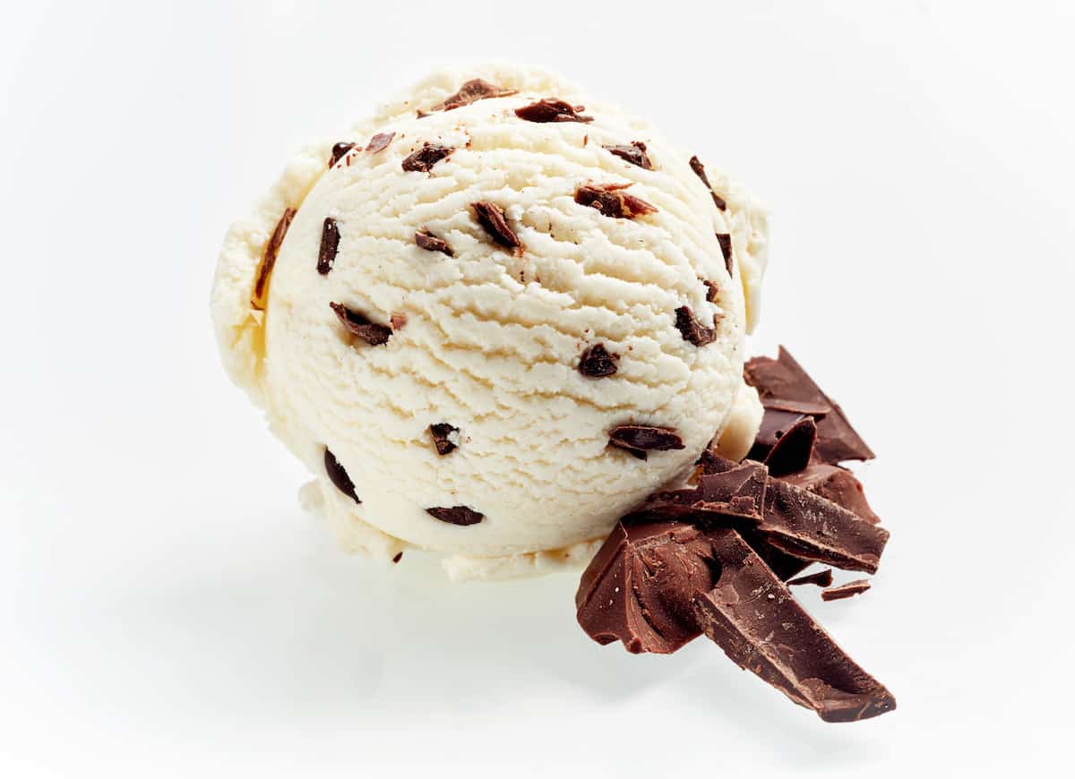 Stracciatella ice cream