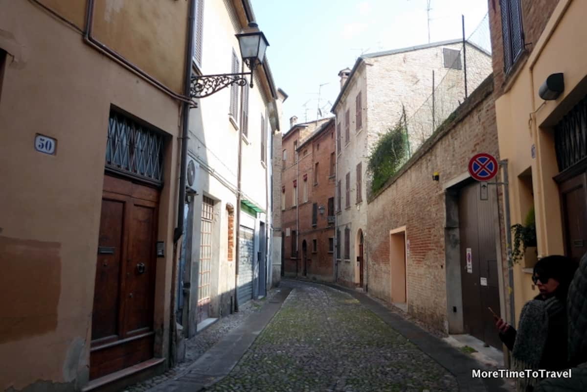 A street in the former ghetto