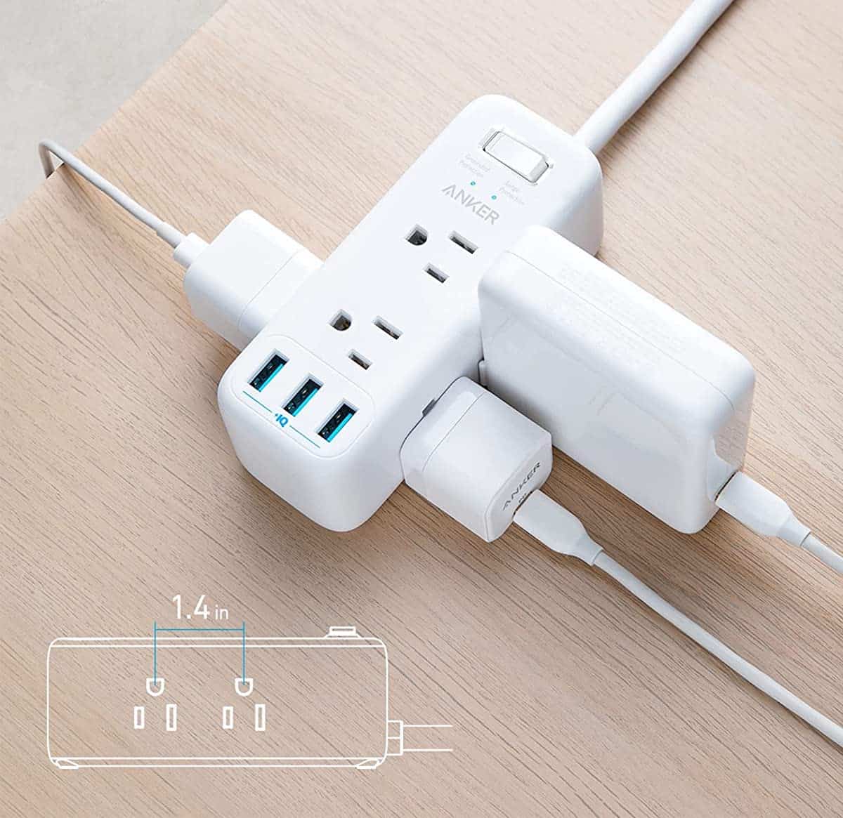 Stocking Stuffers for Travelers: Surge Protector