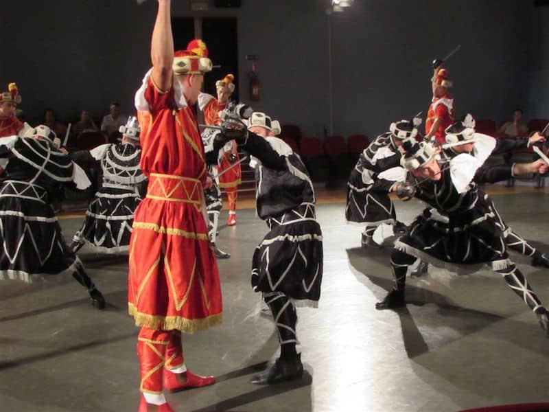 Traditional Moreska Sword Dance