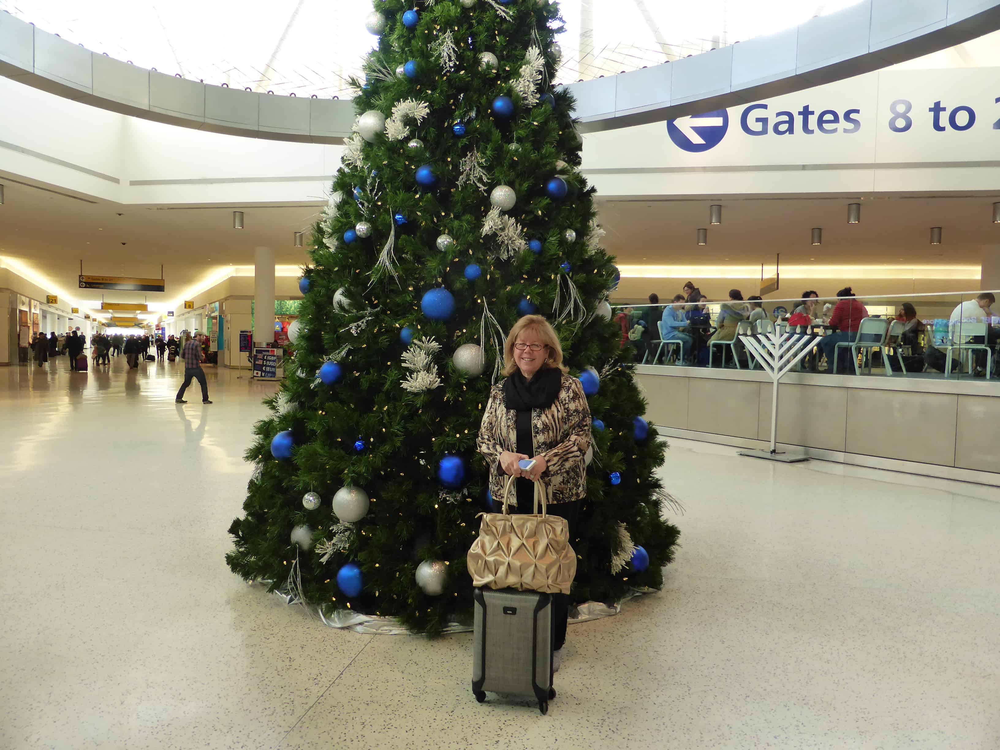 What is it like to fly on Christmas Day?