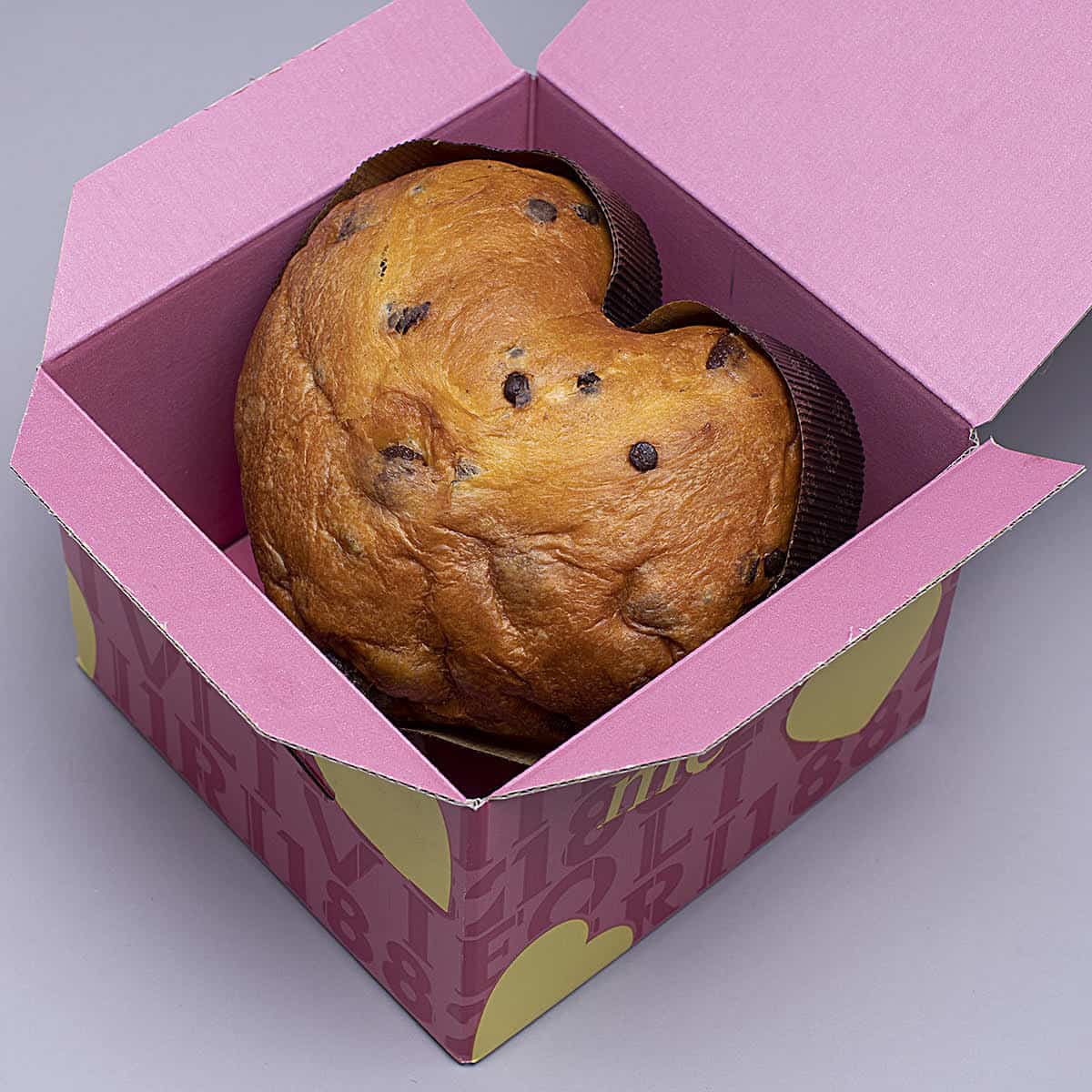 Heart-shaped San Valentino Panettone