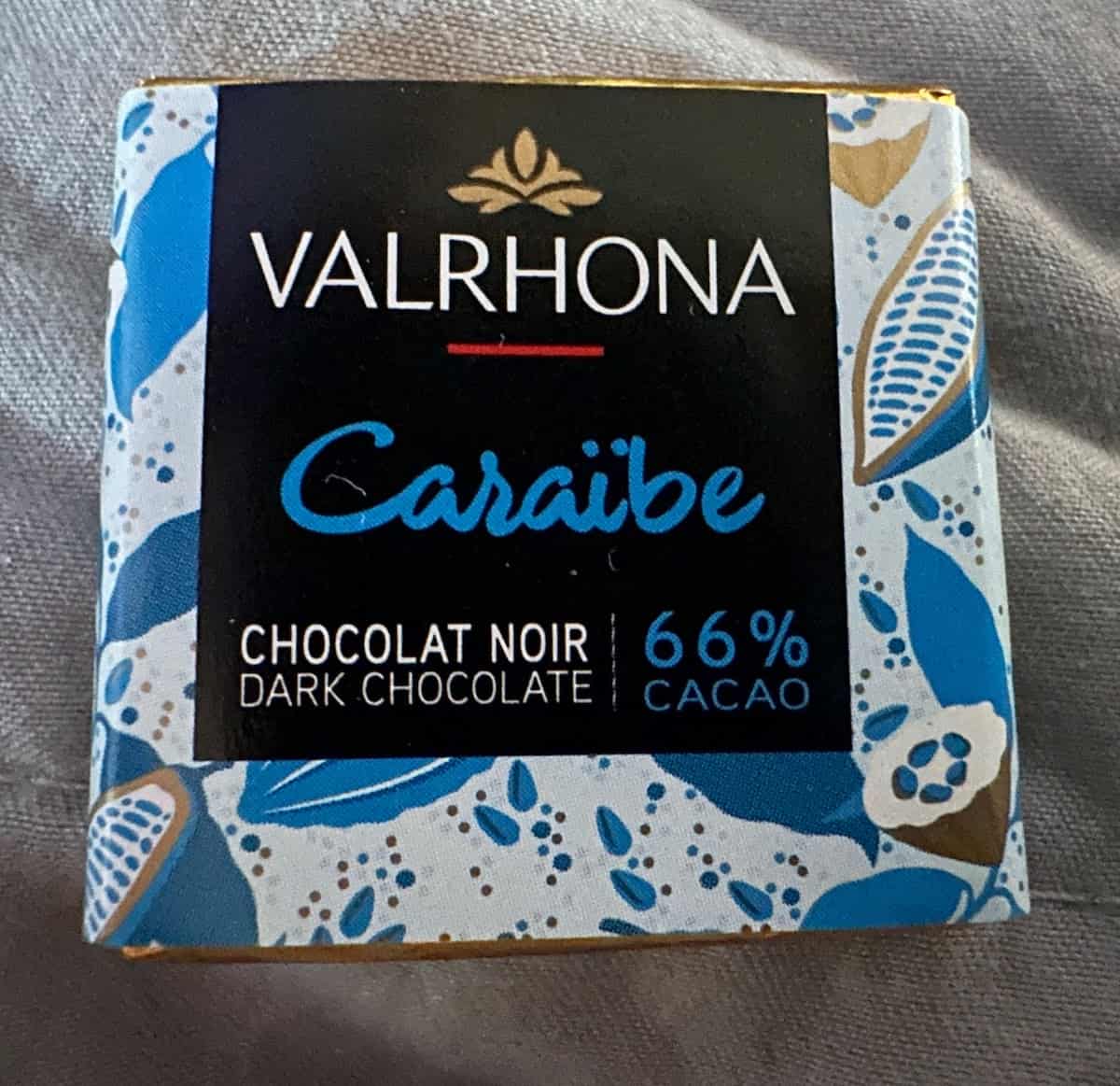 Valrhona chocolate on Delta One