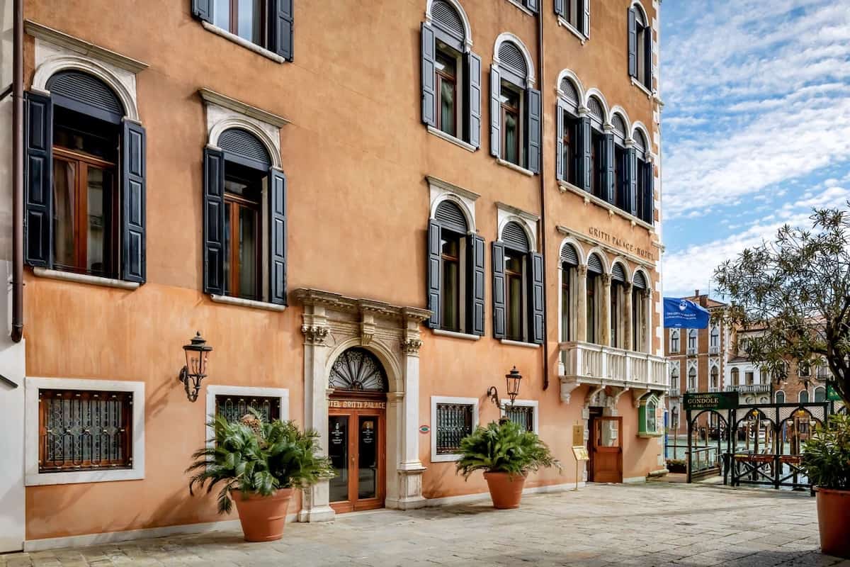 Luxury Collection Hotels in Italy: Entrance to the Gritti Palace