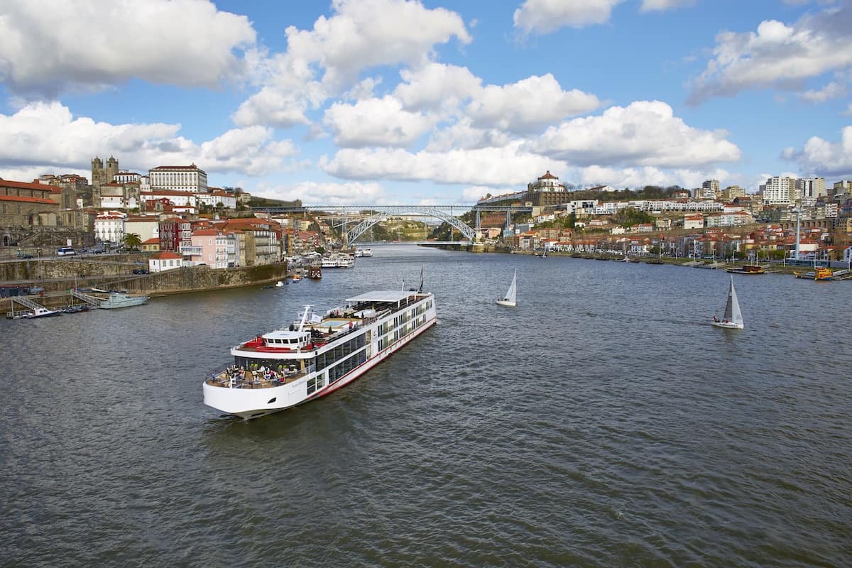 Viking Longship on the Douro River