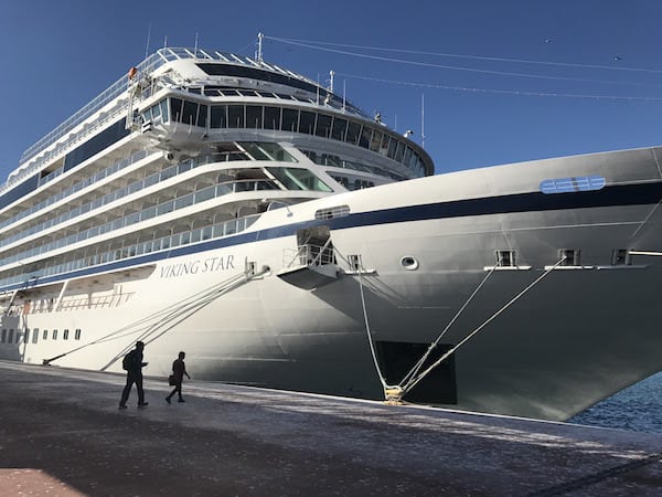 Viking Star in port