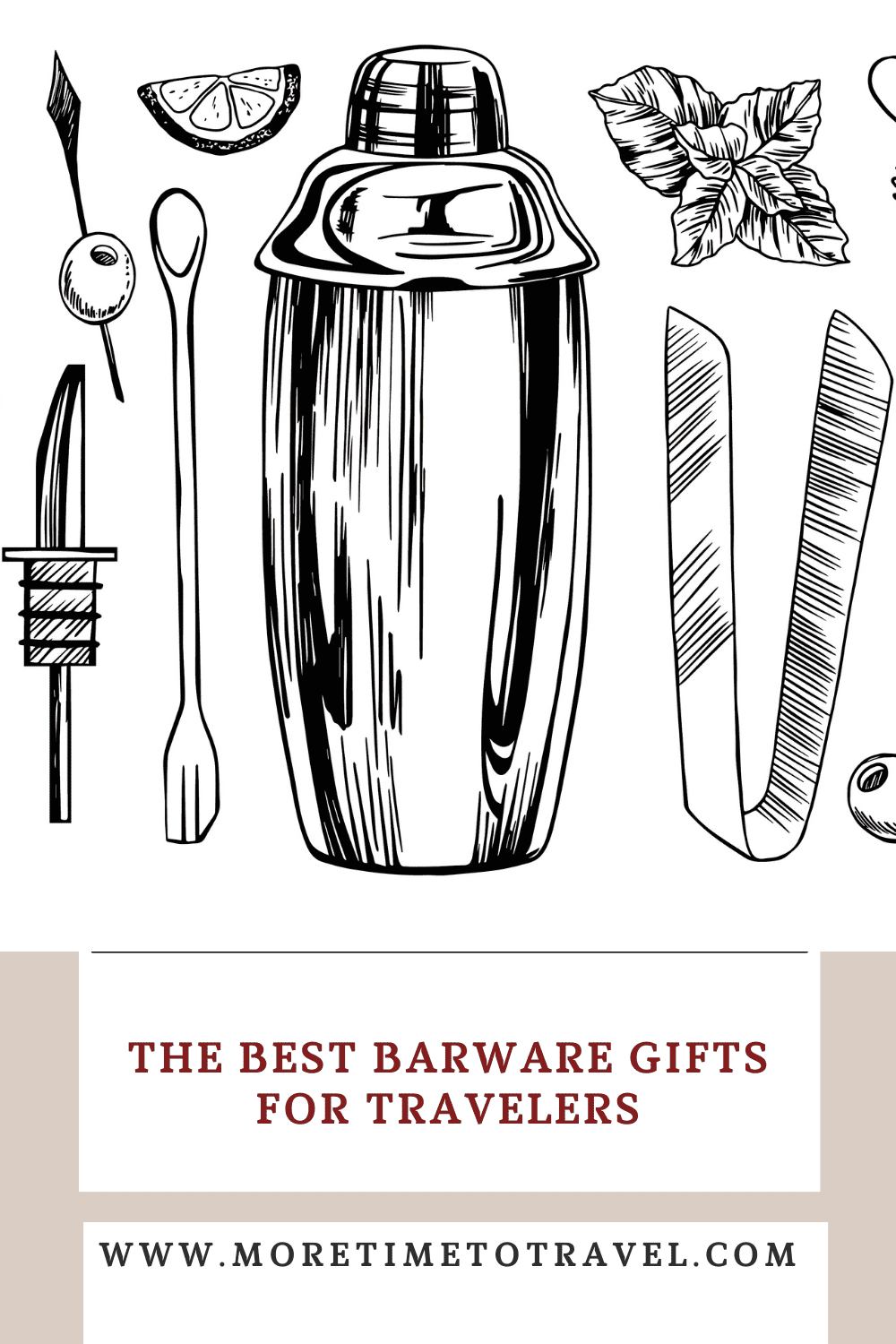 Best Barware Gifts for Travelers pin