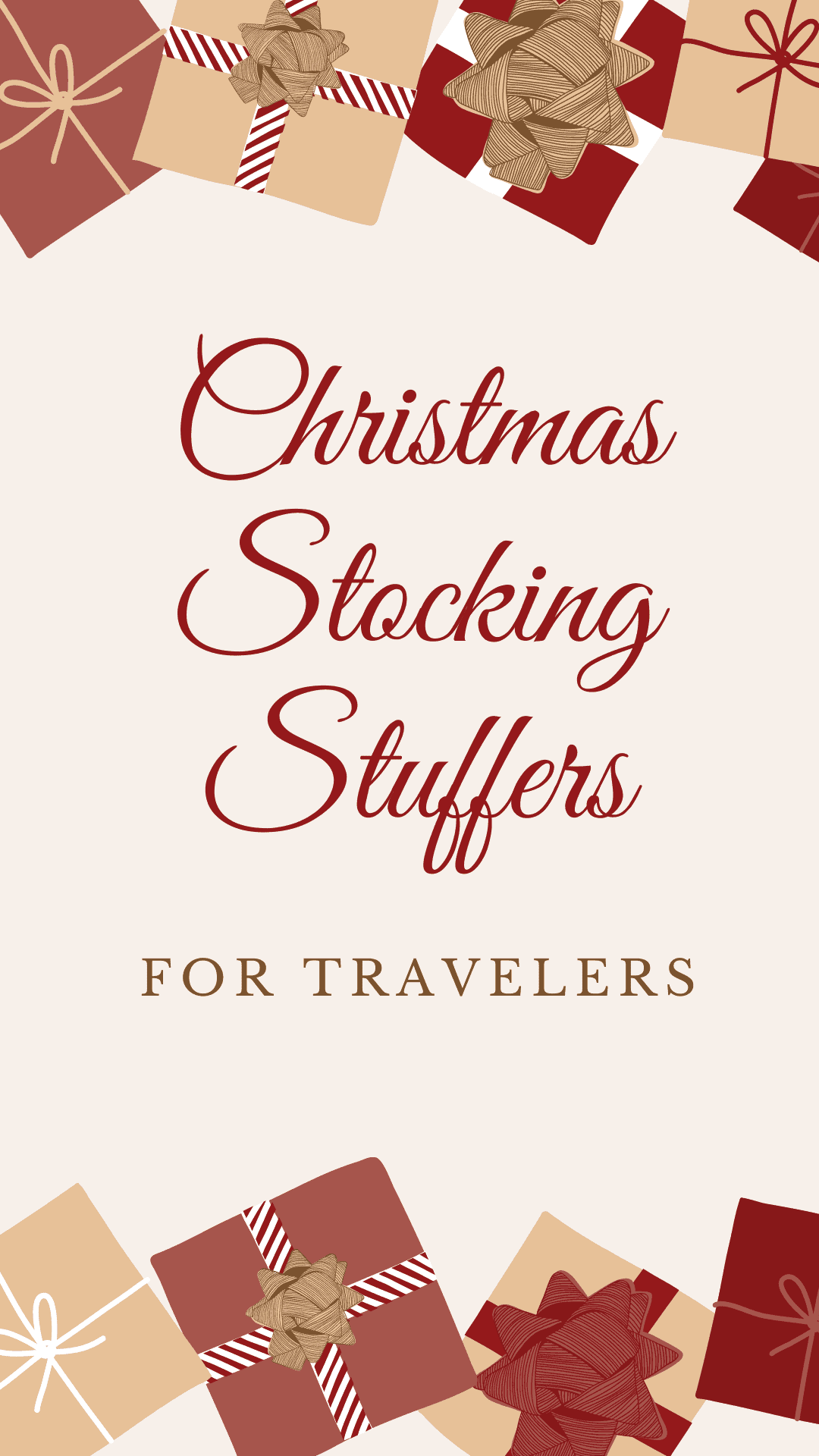 Stocking stuffers for travelers pin