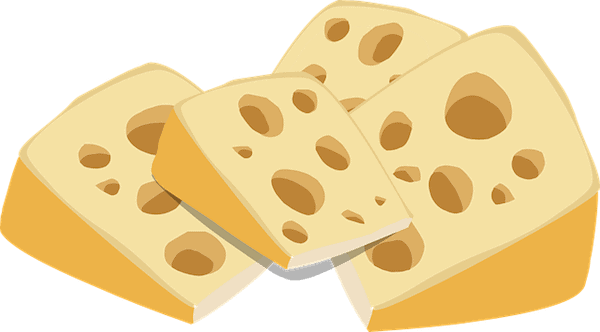 North American "Swiss Cheese" (Credit: Pixabay) 