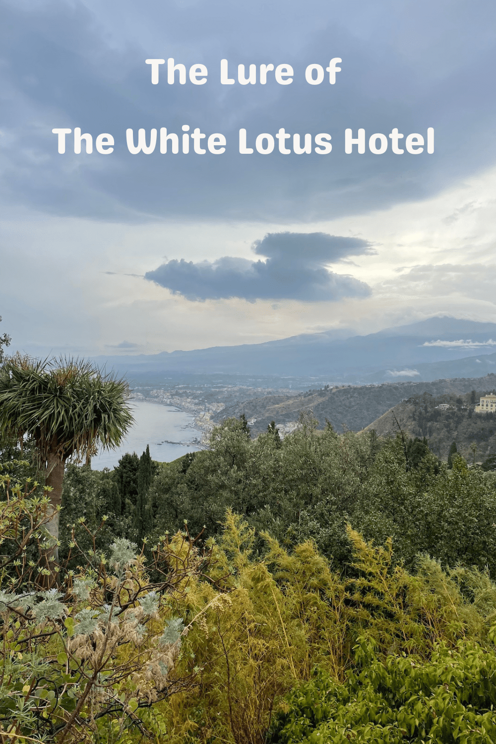 The White Lotus Hotel in Italy pin